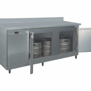 BALCÃO DE ENCOSTO INOX PARA CHOPP RF-038 C - FRILUX